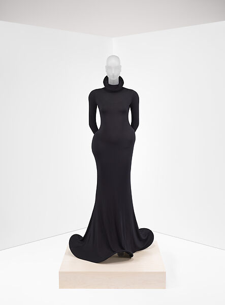 Dress, Georgina Godley (British, 1985–1999), (a) viscose, elastane, polyester, cotton, polyamide; (b) cotton, Lycra, plastic (polyurethane foam), polyester, elastane, British
