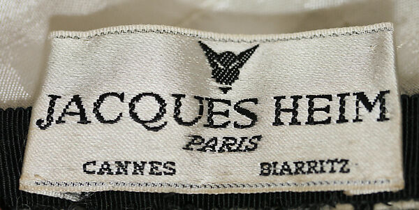 Hat, Jacques Heim (French, 1899–1967), wool, French