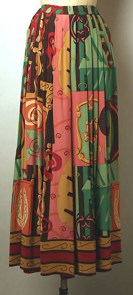 Ensemble, Todd Oldham (American, born 1961), silk, American