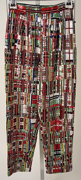 Ensemble, (a, b) Todd Oldham (American, born 1961), (a) silk; (b) cotton; (c, d) silk, American