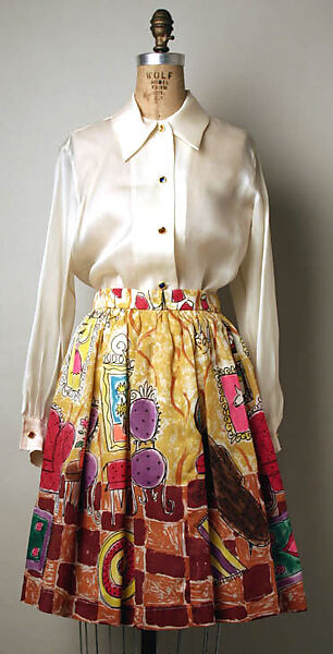 Ensemble, Todd Oldham (American, born 1961), (a–c) silk, American