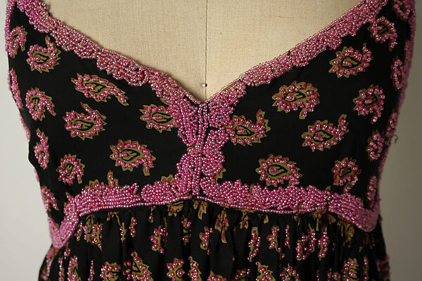 Ensemble, Todd Oldham (American, born 1961), (a) synthetic fiber, plastic; (b) silk, American