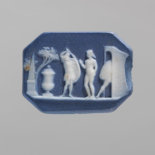 Group of Twenty-Nine Wedgwood Cameos and Intaglios of varying sizes, Wedgwood and Bentley (British, Etruria, Staffordshire, 1769–1780), Jaspareware (unglazed stoneware), British, Etruria, Staffordshire