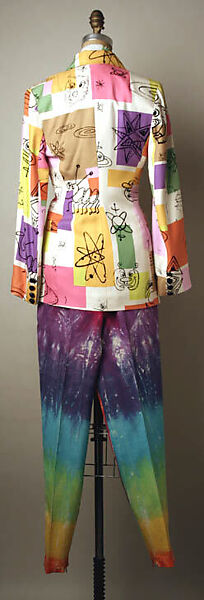 Ensemble, Todd Oldham (American, born 1961), (a) silk; (b) synthetic; (c) silk, American
