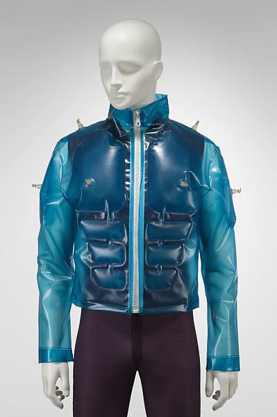 Jacket, Wild &amp; Lethal Trash (Belgian, founded 1993), plastic (polyvinyl chloride), Belgian