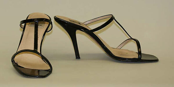 Ensemble, Todd Oldham (American, born 1961), (a) silk, plastic; (b, c) leather, American