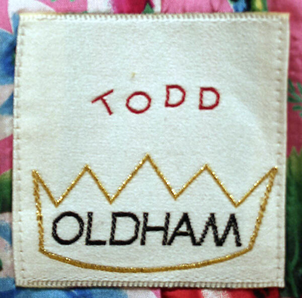 Ensemble, Todd Oldham (American, born 1961), (a–c) silk; (d, e) leather, plastic (vinyl), American