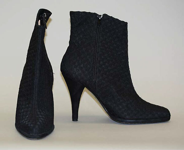 Ensemble, Todd Oldham (American, born 1961), (a, b) silk; (c, d) silk, leather, American