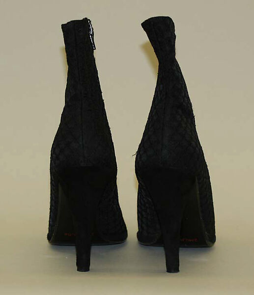 Ensemble, Todd Oldham (American, born 1961), (a, b) silk; (c, d) silk, leather, American