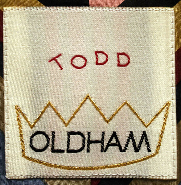 Ensemble, Todd Oldham (American, born 1961), (a, b) silk; (c, d) silk, leather, American