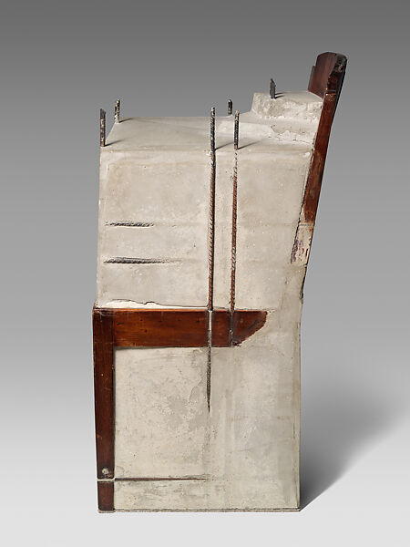 Untitled, Doris Salcedo (Colombian, born Bogotá, 1958), Wood, concrete and steel