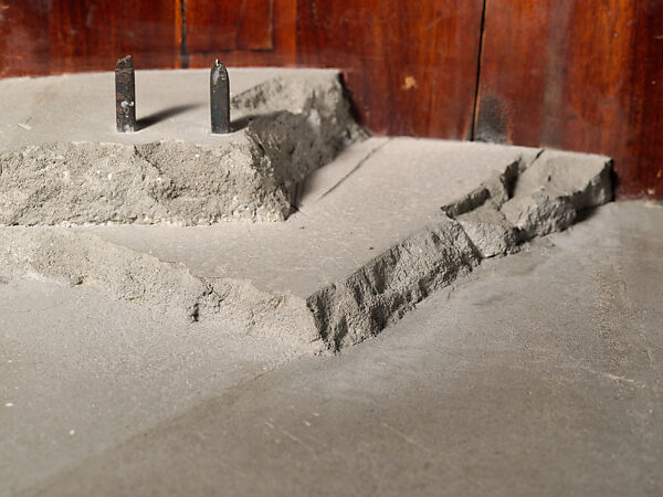 Untitled, Doris Salcedo (Colombian, born Bogotá, 1958), Wood, concrete and steel