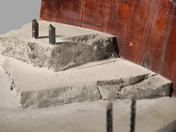 Untitled, Doris Salcedo (Colombian, born Bogotá, 1958), Wood, concrete and steel