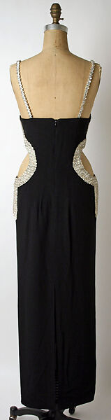 Ensemble, Todd Oldham (American, born 1961), (a) silk, rhinestone; (b, c) silk, American