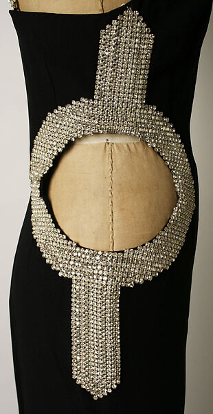 Ensemble, Todd Oldham (American, born 1961), (a) silk, rhinestone; (b, c) silk, American