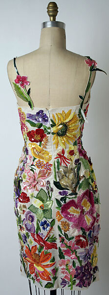 Ensemble, Todd Oldham (American, born 1961), (a) silk, linen, plastic; (b, c) leather, synthetic, American