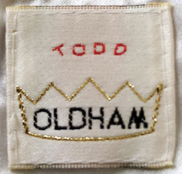 Ensemble, Todd Oldham (American, born 1961), (a) silk, linen, plastic; (b, c) leather, synthetic, American