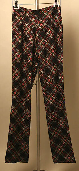 Ensemble, Todd Oldham (American, born 1961), (a) wool, synthetic; (b) wool; (c) silk; (d) rayon; (e, f) leather, American