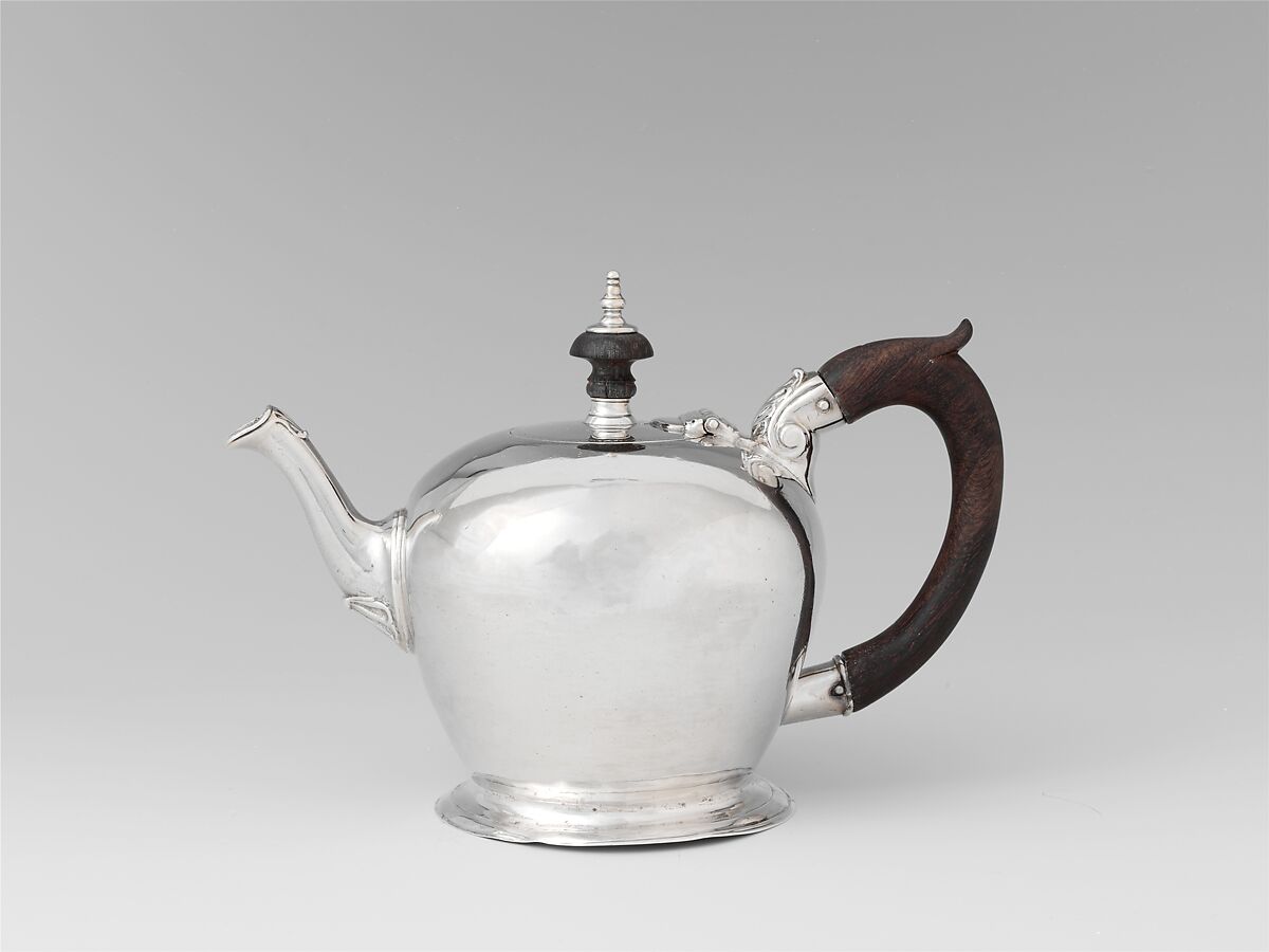 Teapot, Joseph Richardson Sr. (1711–1784), Silver, American 