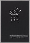 Primer (Twenty-One Demonstrations from A Theory of Sculpture [1969-1972]), Mel Bochner (American,  born Pittsburgh, Pennsylvania, 1940–2025), 21 screenprints and a colophon