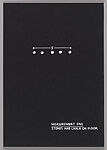 Primer (Twenty-One Demonstrations from A Theory of Sculpture [1969-1972]), Mel Bochner (American,  born Pittsburgh, Pennsylvania, 1940–2025), 21 screenprints and a colophon
