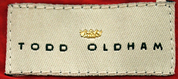 Ensemble, Todd Oldham (American, born 1961), (a) silk, plastic; (b, c) leather, American