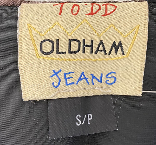 Evening ensemble, Todd Oldham (American, born 1961), (a) nylon; (b) cotton, rayon; (c, d) cotton, leather, American