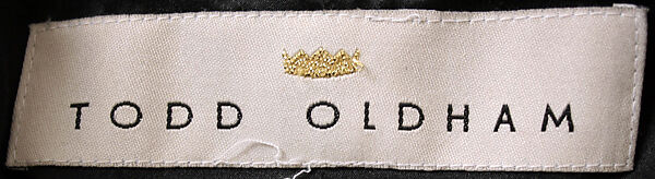 Evening ensemble, Todd Oldham (American, born 1961), (a, b) silk, fresh water pearls, American