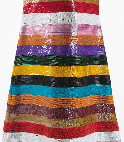 Evening dress, Todd Oldham (American, born 1961), synthetic, plastic, American