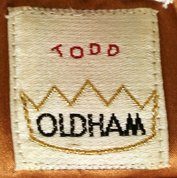 "Old Masters, New Mistress", Todd Oldham (American, born 1961), (a) synthetic; (b) silk, plastic, American