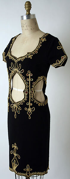 Dress, Todd Oldham (American, born 1961), wool, American