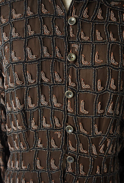 Ensemble, Todd Oldham (American, born 1961), (a) silk, plastic; (b) cotton, American