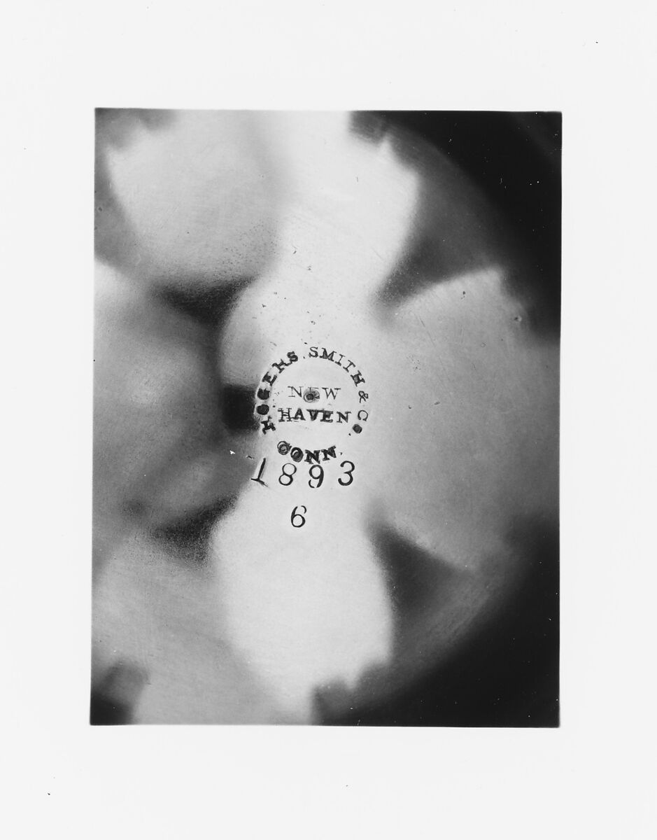 Teapot, Rogers, Smith and Company (1857–77), Silver plate, American