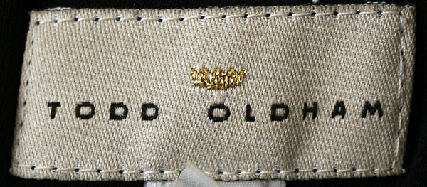 Dress, Todd Oldham (American, born 1961), silk, American