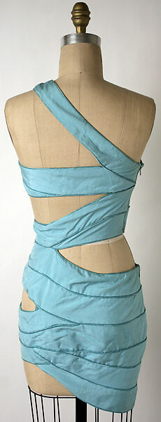 Dress, Todd Oldham (American, born 1961), linen, silk, American