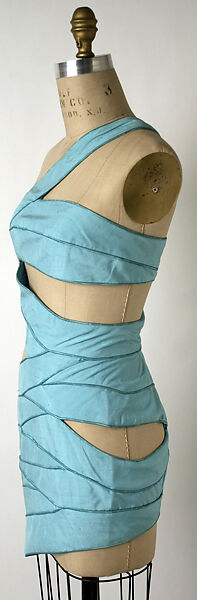 Dress, Todd Oldham (American, born 1961), linen, silk, American