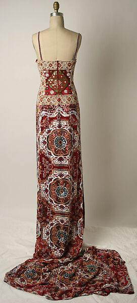 Dress, Todd Oldham (American, born 1961), silk, plastic, American