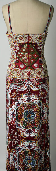 Dress, Todd Oldham (American, born 1961), silk, plastic, American