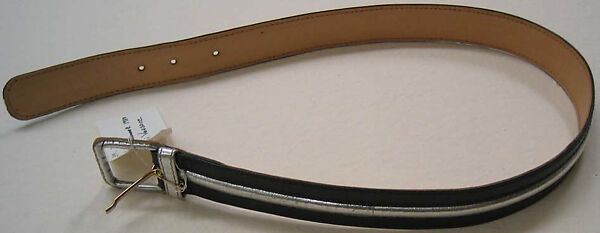 Dress, Gianni Versace (Italian, founded 1978), silk, cotton, polyester, jersey, leather, plastic, Italian