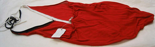 Ensemble, Gianni Versace (Italian, founded 1978), silk, cotton, polyester, jersey, leather, Italian