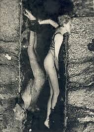 Autoportrait (Self-Portrait [Double Exposure in a Rock Pool]), Claude Cahun  French, Gelatin silver print