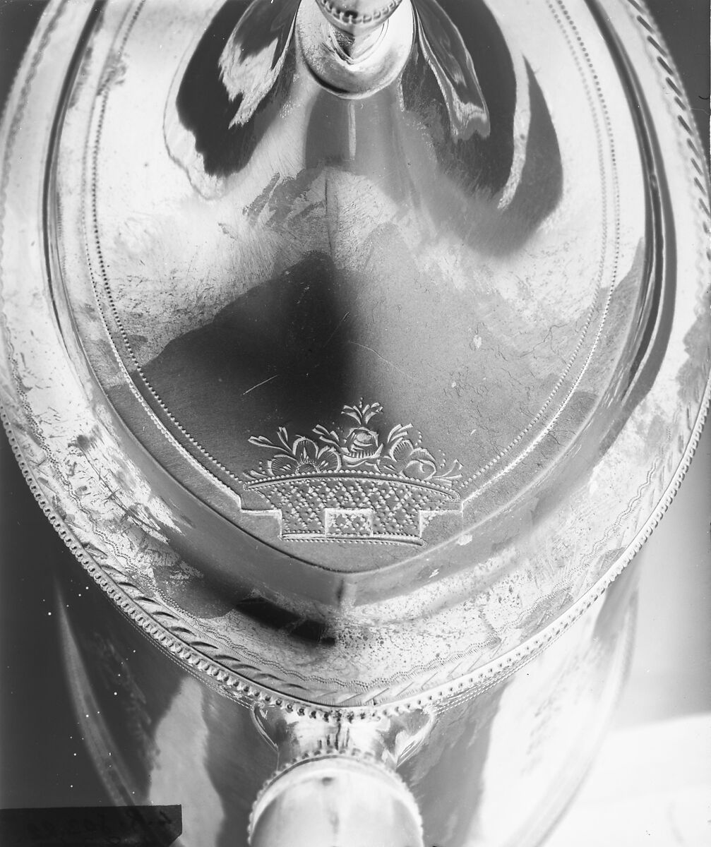 Teapot, John A. Schanck (New Jersey 1774–1864 New Jersey), Silver, American