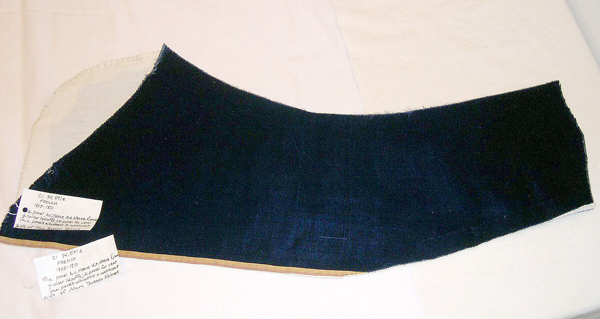 Habit à la disposition, silk, metal thread, cotton, French