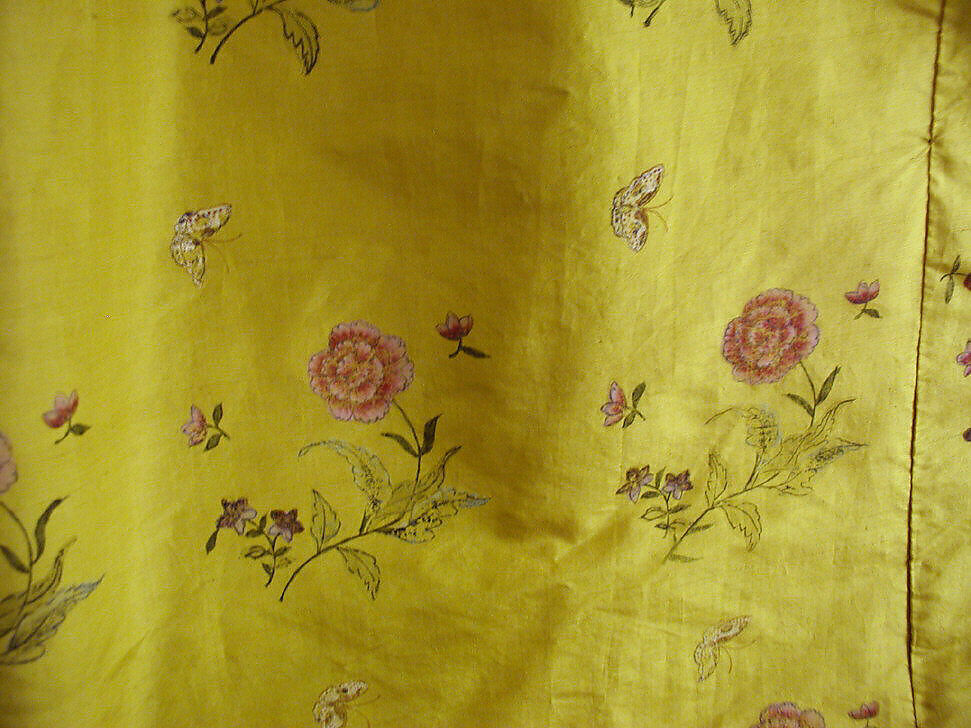 Robe à la Polonaise, silk, American