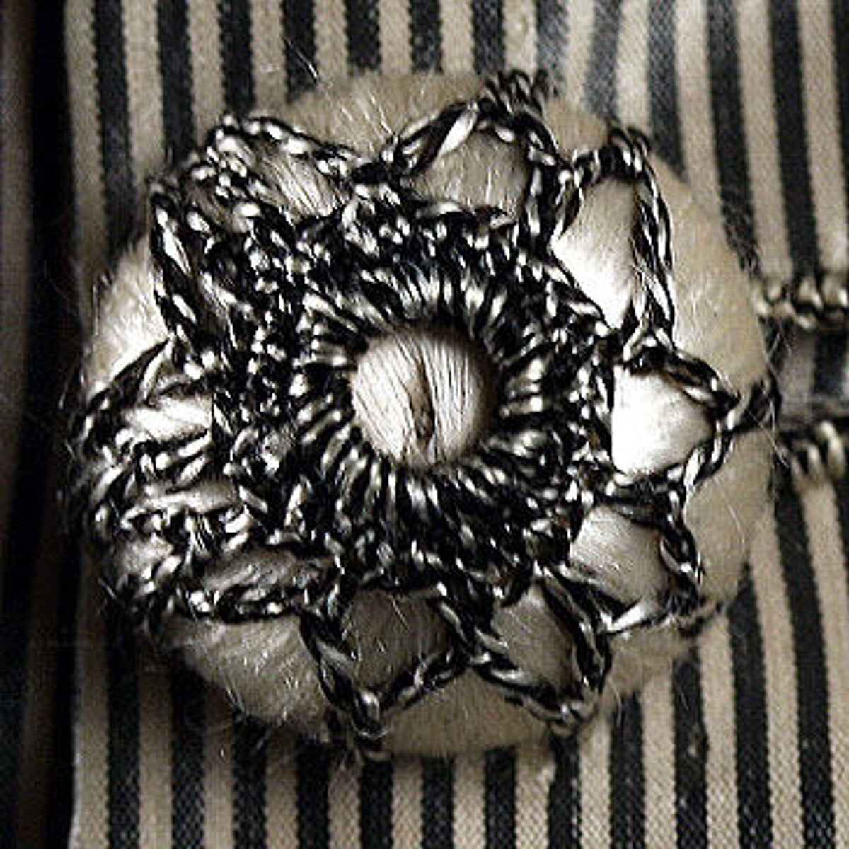 Ensemble, silk, American