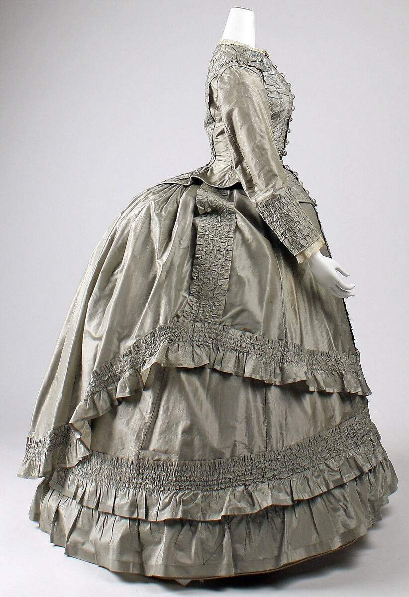 Ensemble, silk, American