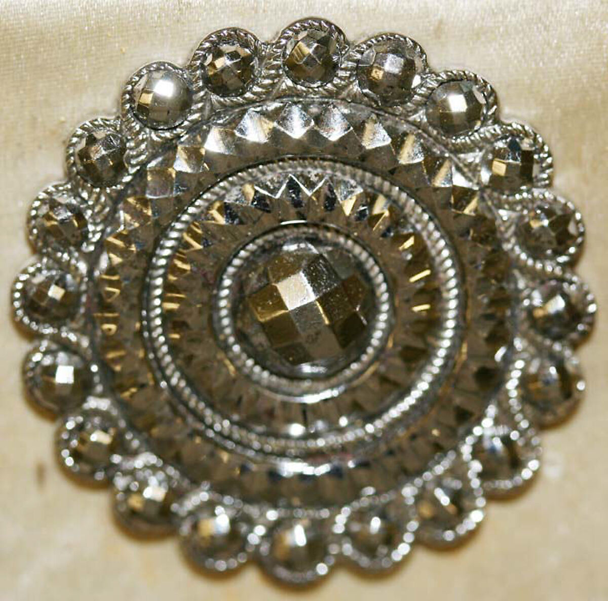 Ensemble, (a, b) wool, silk, linen, cotton; (c–z) steel, European