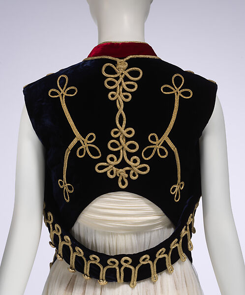 Ensemble, Alexander McQueen (British, founded 1992), (a) viscose, cupro, metal; (b) synthetic fiber, cupro, metal; (c) synthetic fiber, plastic, metal, British