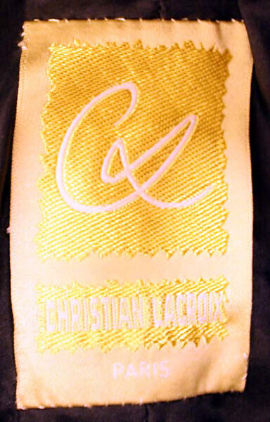 Evening ensemble, Christian Lacroix (French, born 1951), silk, French