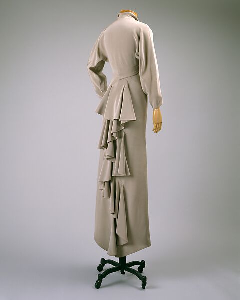 Evening ensemble, Valentina (American, born Kyiv 1899–1989), silk, wool, American 